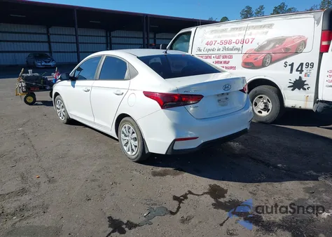 2018 Hyundai Accent Se from USA, damaged, VIN 3KPC24A32JE033016